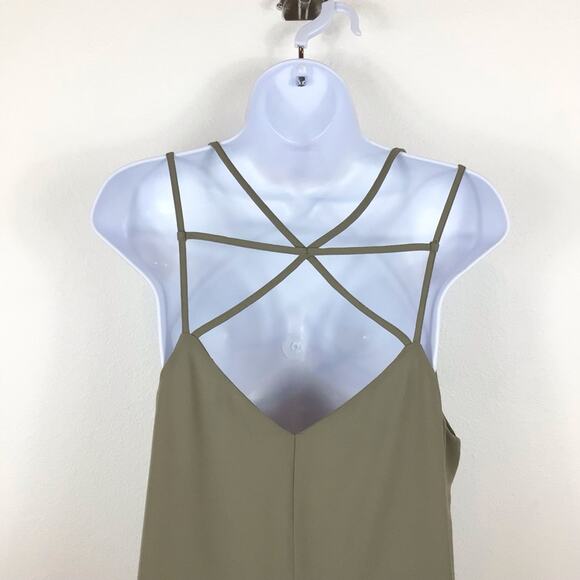 COTTON ON Spaghetti Strappy Back Chiffon Mini Dress size S - Picture 4 of 5